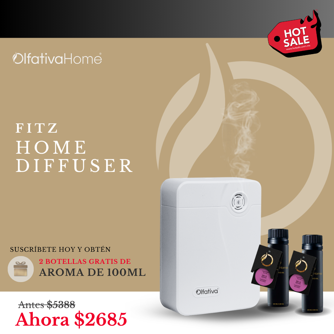 Fitz Diffuser with Aroma Subscription + FREE 200 ml