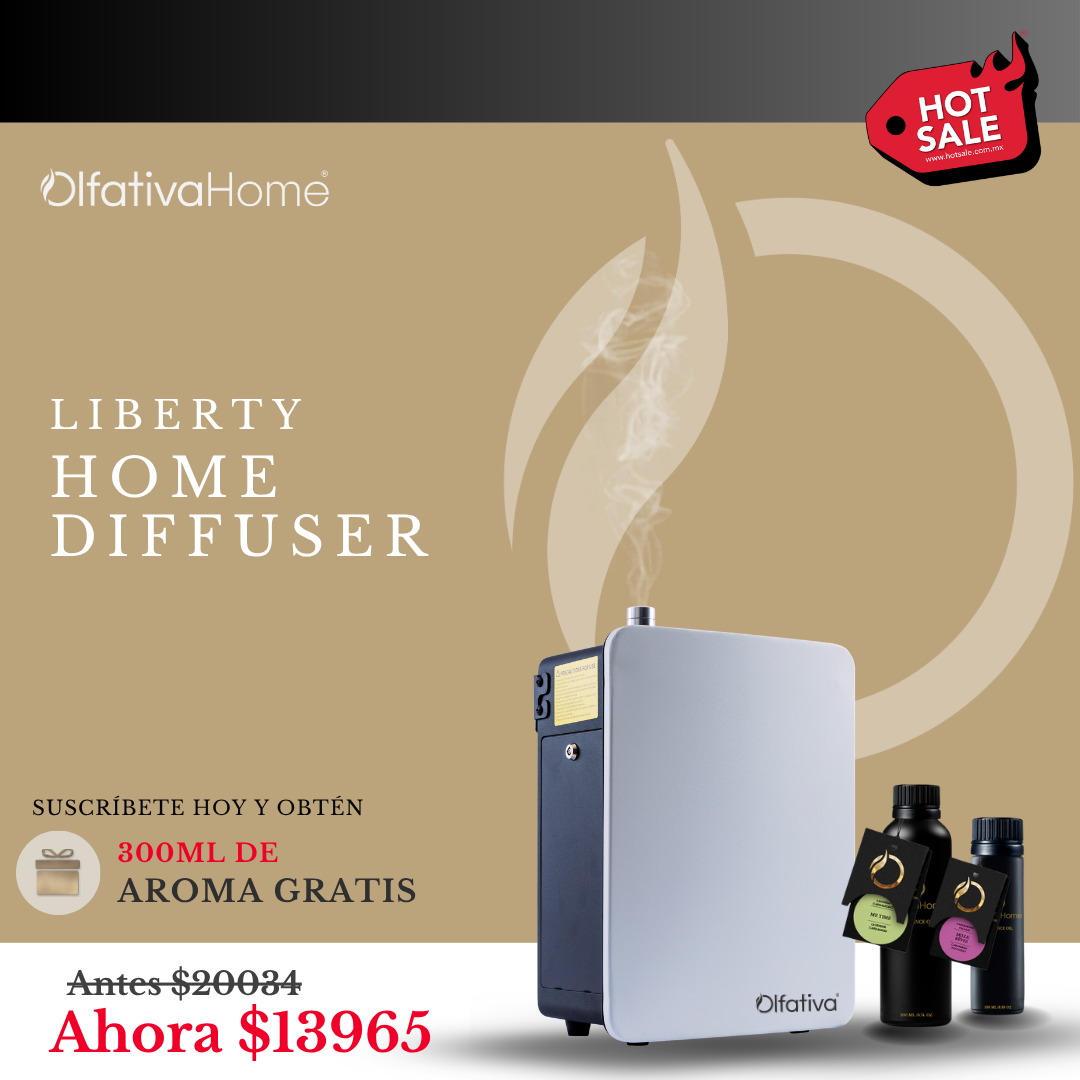 Liberty Diffuser with Scent Subscription + FREE 300 ml