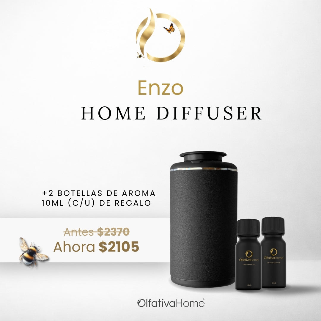 SET: Enzo Diffuser + 2 Free 10 ml Fragrances