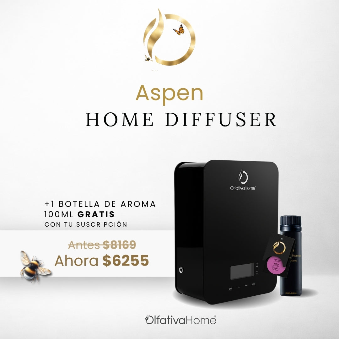 Aspen Diffuser with Scent Subscription + Free 100ml