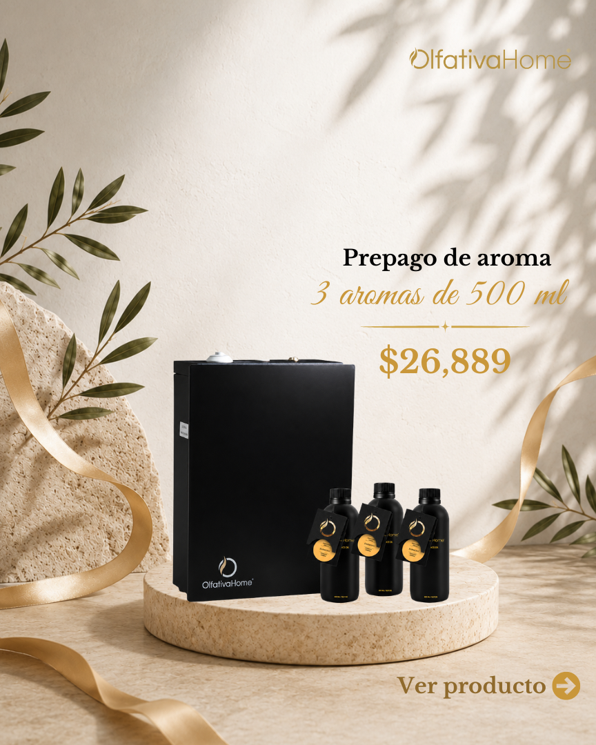 SET Difusor MontBlanc XL A Precio Preferente Al adquirir Plan de Recarga (3 aromas de 500 ml)