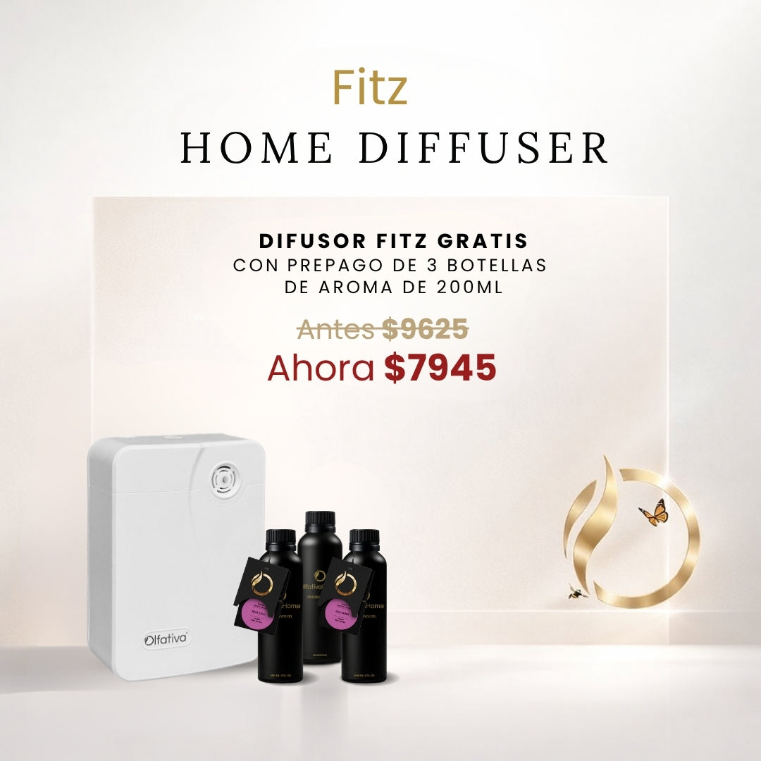 * SET Fitz Diffuser at a Special Price when purchasing a Refill Plan (3 scents, 200 ml each)