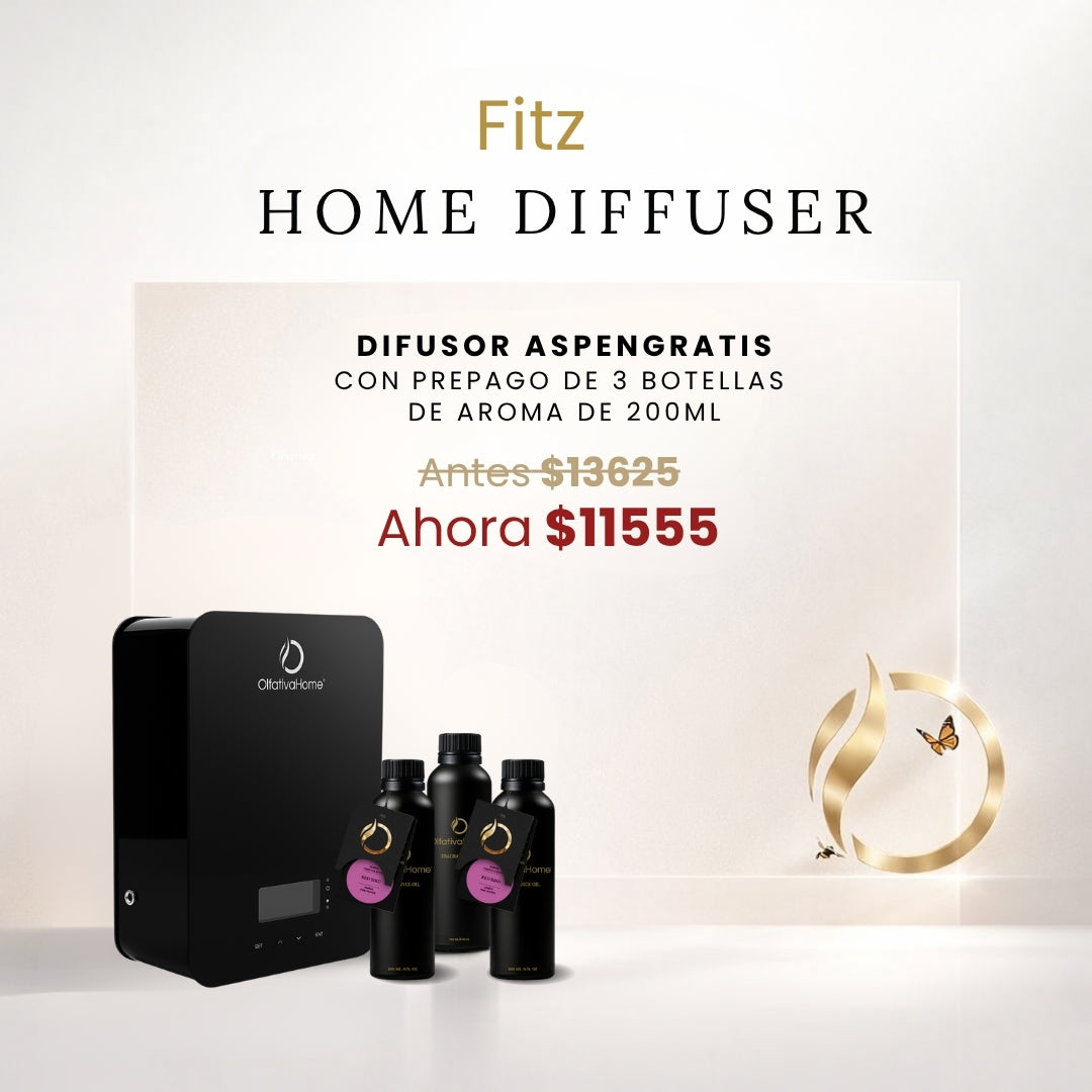 * Aspen Diffuser SET at a Special Price when purchasing a Refill Plan (3 scents, 200 ml each)