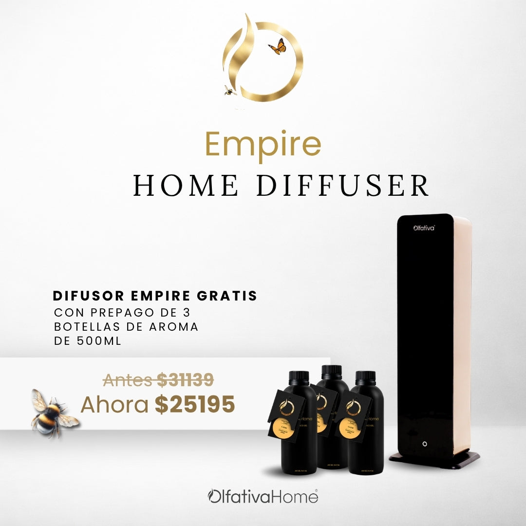 Empire Diffuser with Aroma Subscription + Free 200 ml