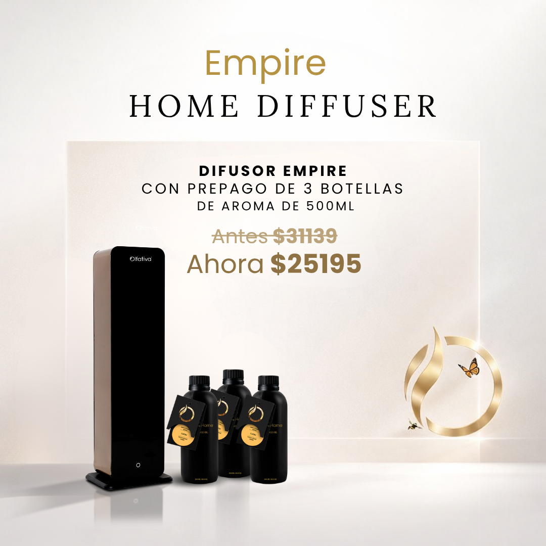 Empire A Diffuser Set at a Special Price When You Purchase a Refill Plan (3 scents, 500 ml each)