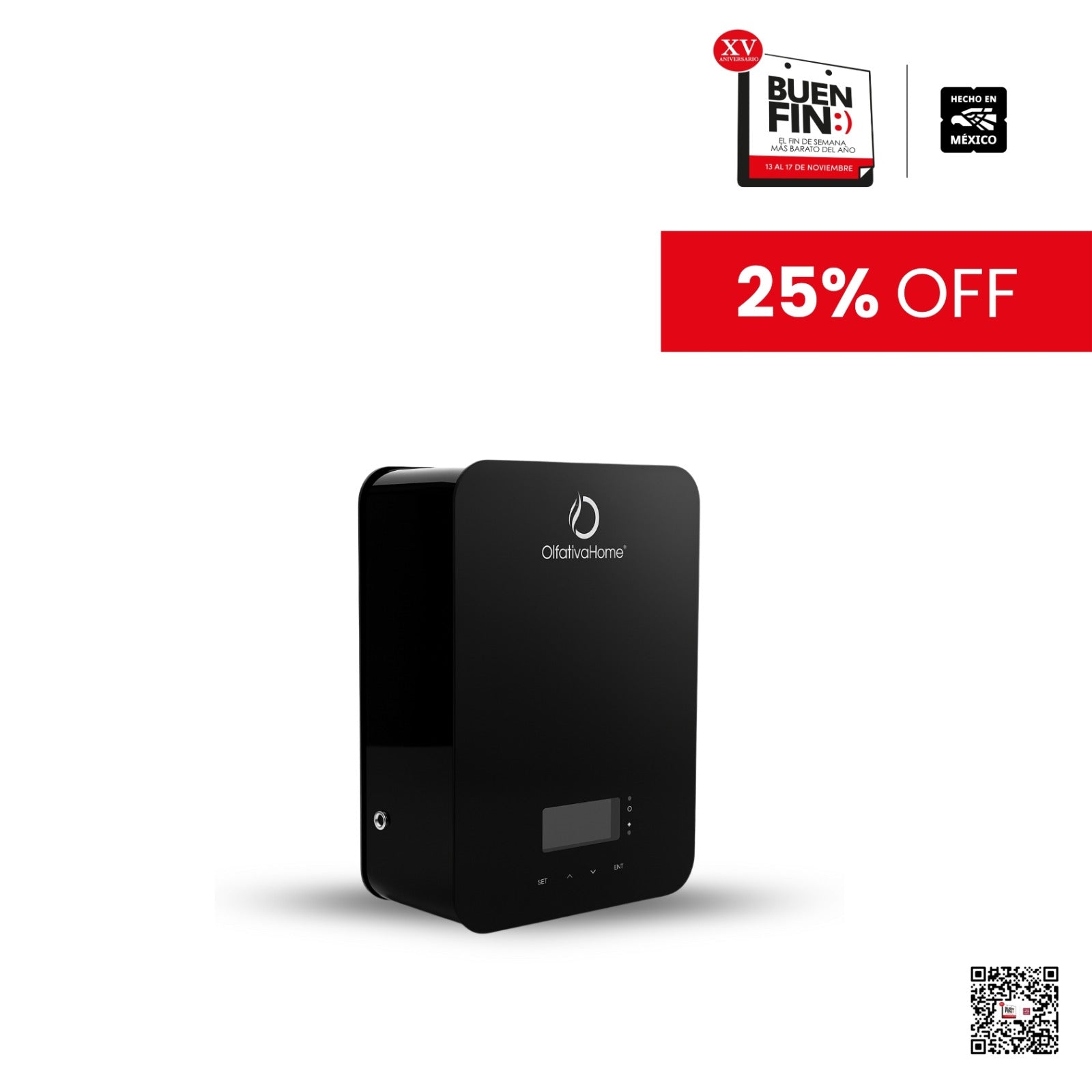 Difusor Aspen con Suscripción de aroma + 100ml Gratis