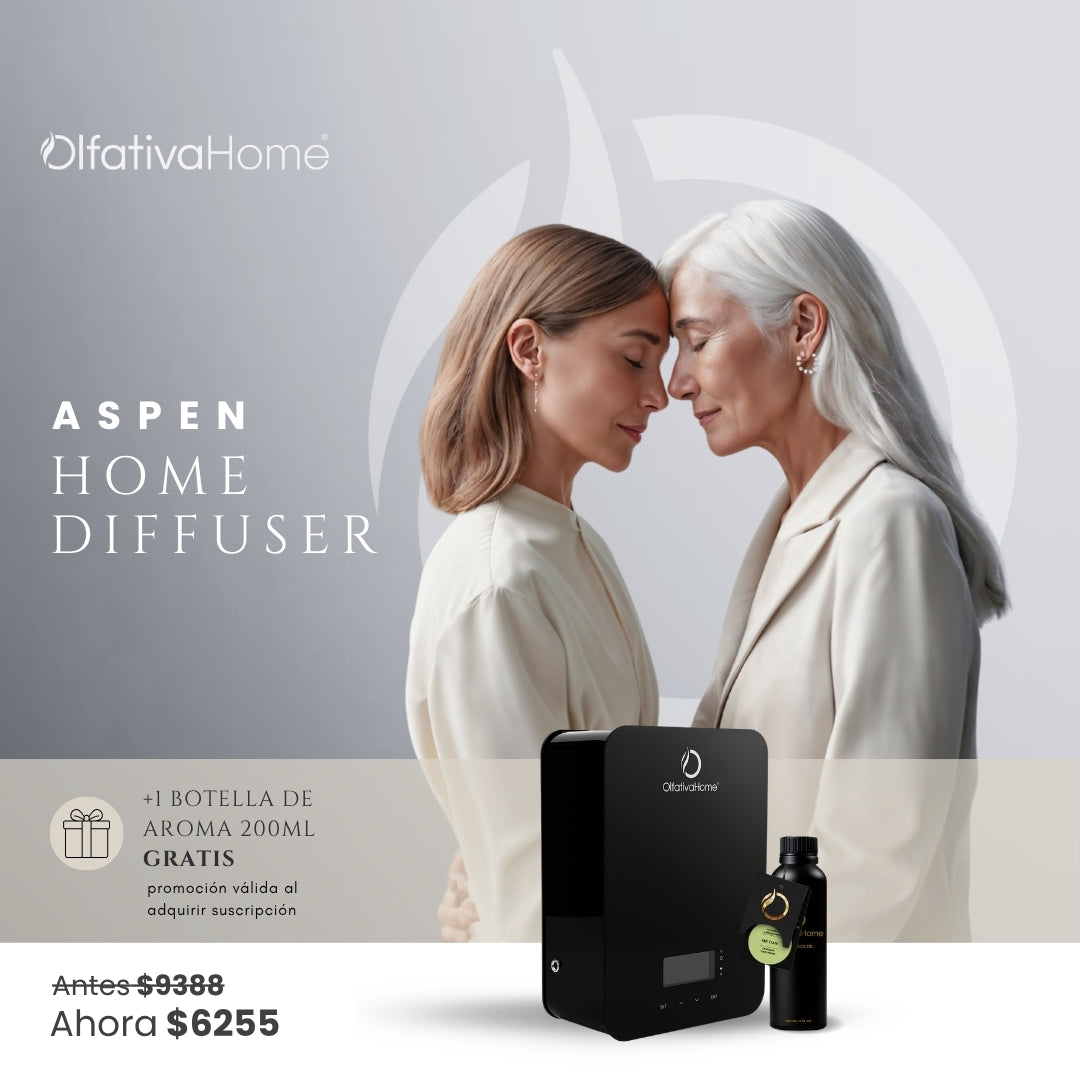 Difusor Aspen con Suscripción de aroma + 200ml Gratis