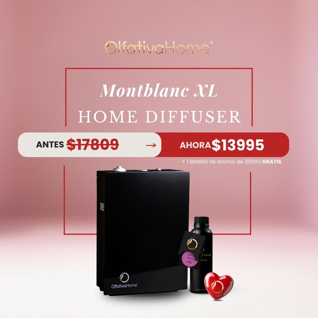 Difusor Montblanc XL con Suscripción de Aroma + 200 ml GRATIS