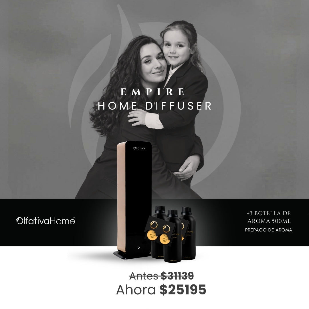 Empire A Diffuser Set at a Special Price When You Purchase a Refill Plan (3 scents, 500 ml each)