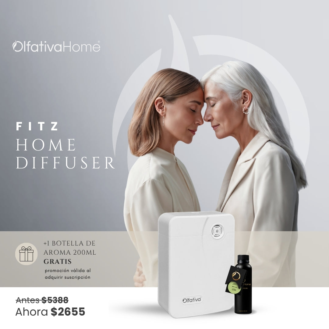 Difusor Fitz con Suscripción de Aroma + 200 ml GRATIS
