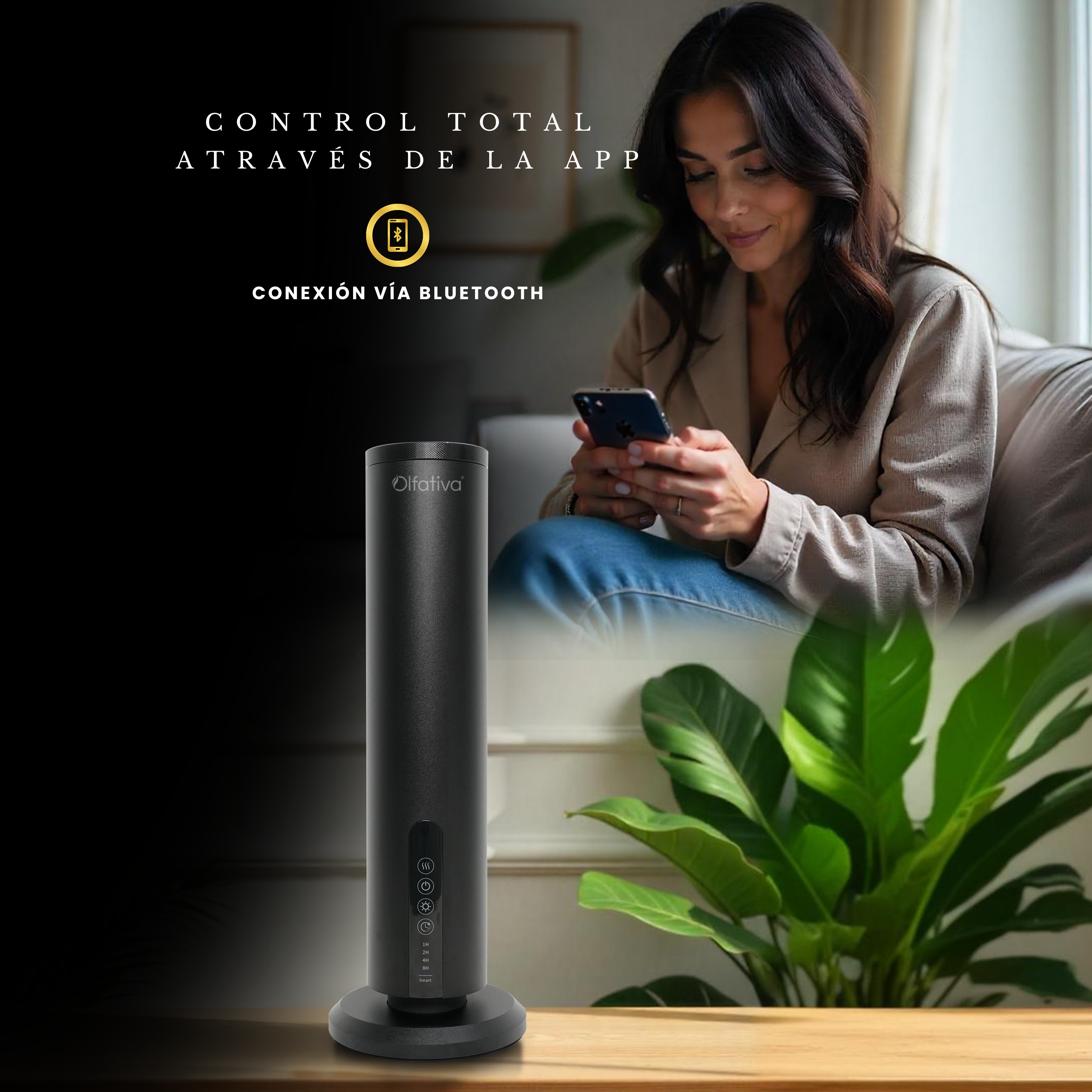 Olfativa Difusores de aromas