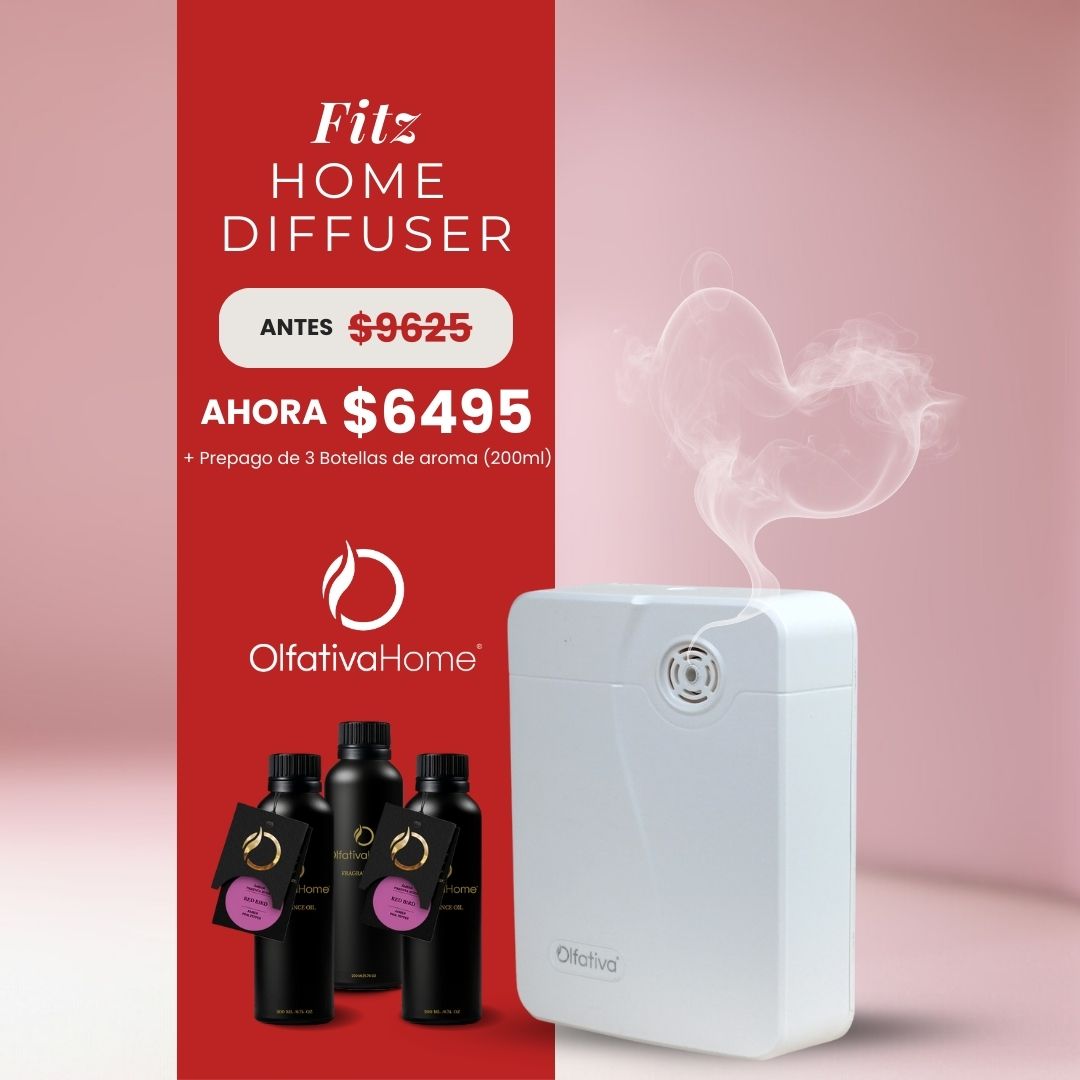 SET Difusor Fitz GRATIS Al adquirir Plan de Recarga (3 aromas de 200 ml)