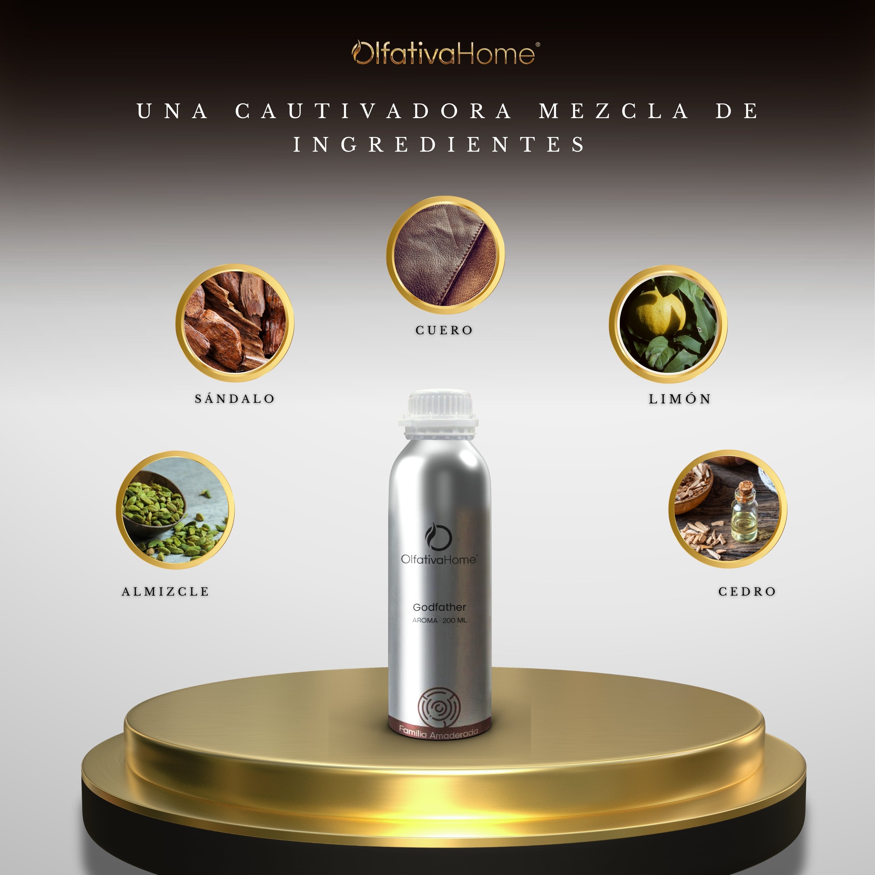 Aroma Godfather (Sándalo - Cuero)