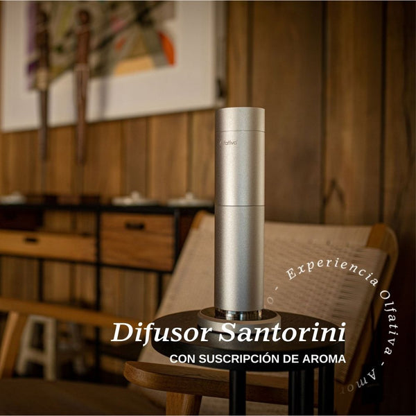 Difusor Santorini con Suscripción de Aroma + 100 ml GRATIS