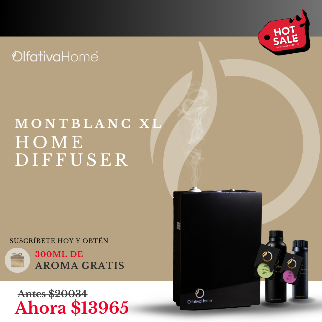 Montblanc XL Diffuser with Fragrance Subscription + FREE 300 ml