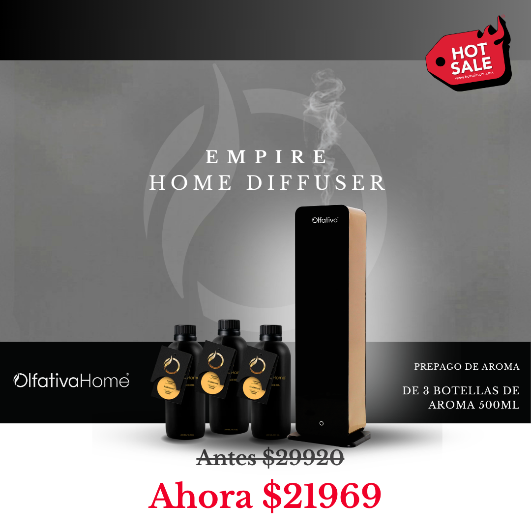Empire A Diffuser Set at a Special Price When You Purchase a Refill Plan (3 scents, 500 ml each)
