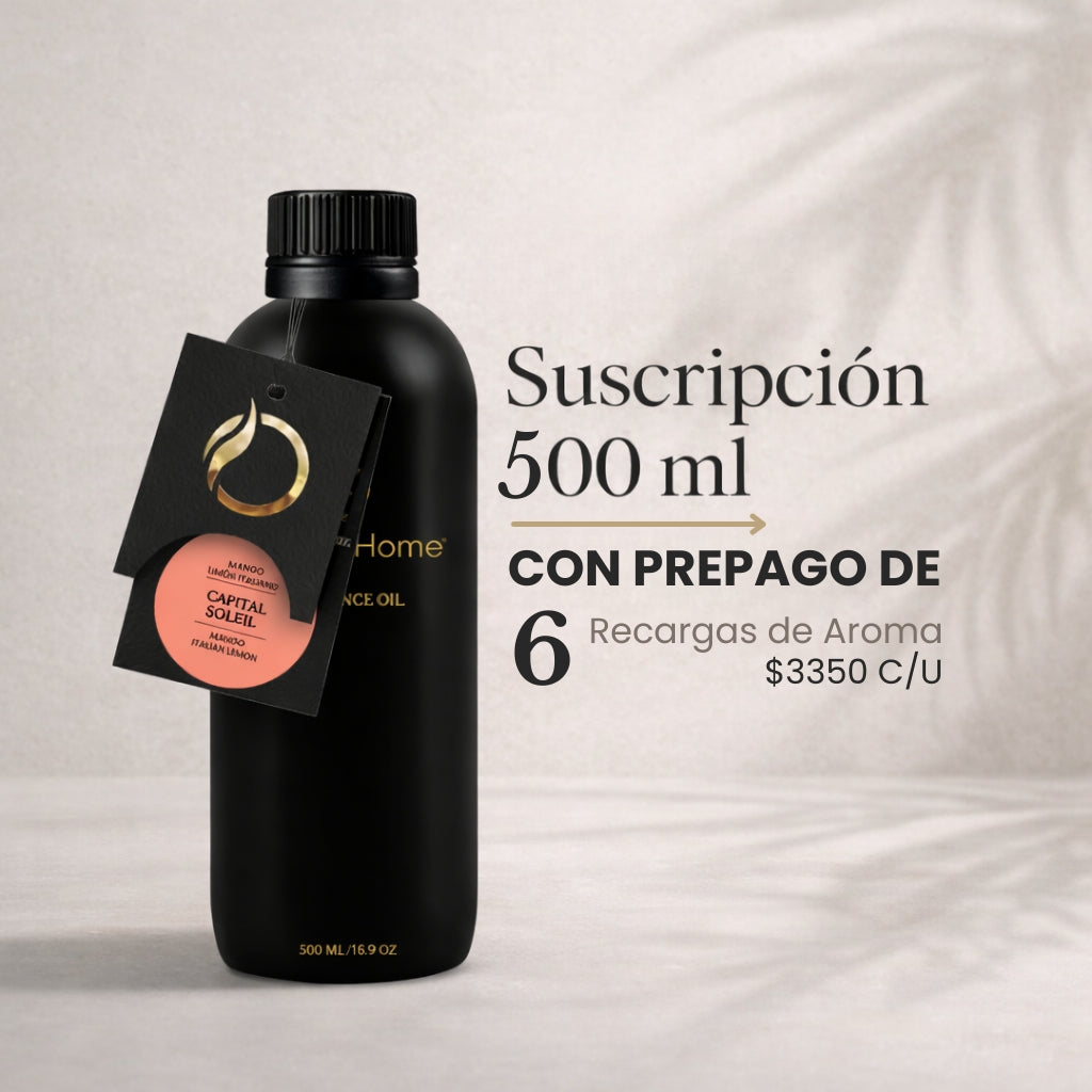 500 ml subscription with prepayment (6 refills) + FREE shipping