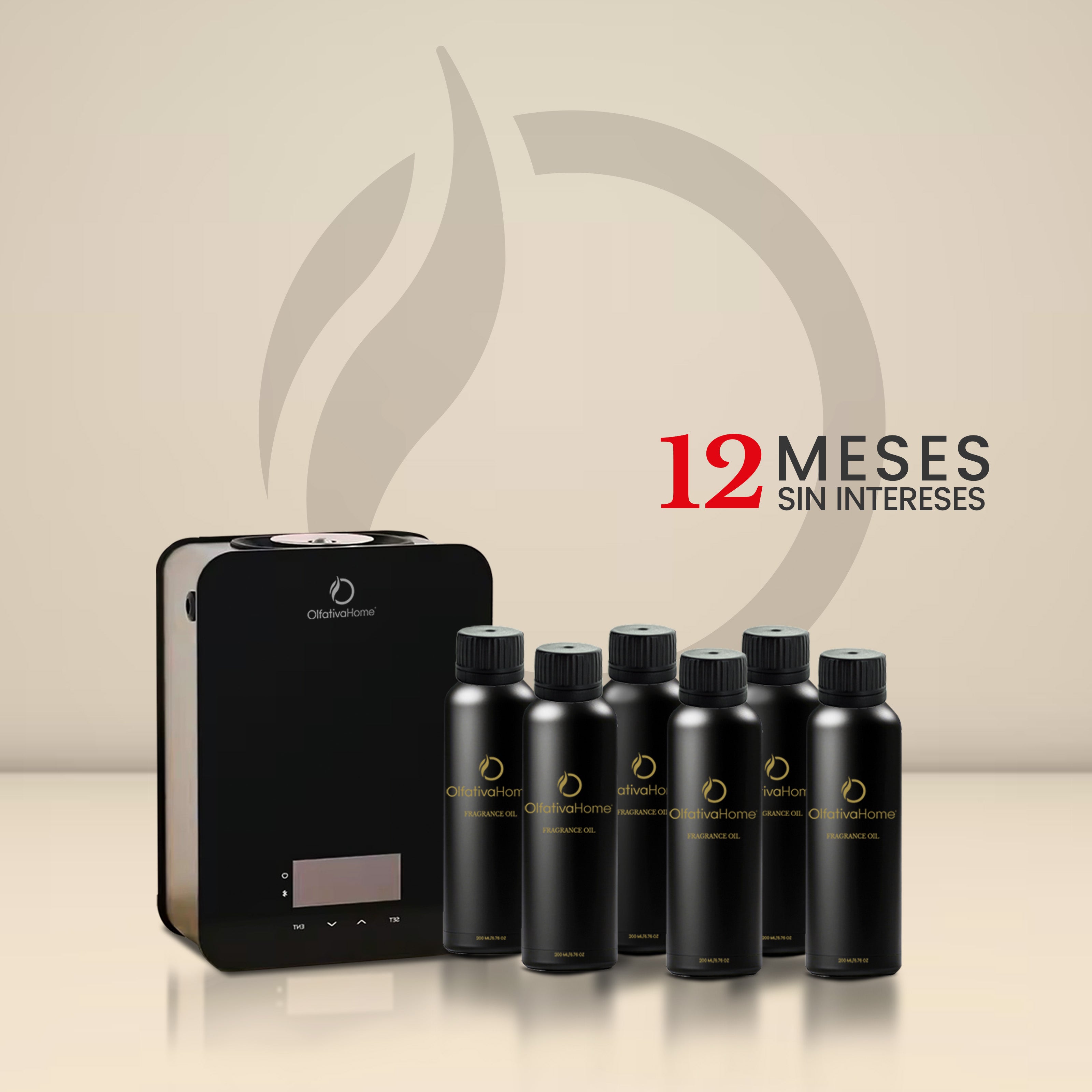 Difusor Aspen | Set Premium con 6 aromas de 200 ml + MSI