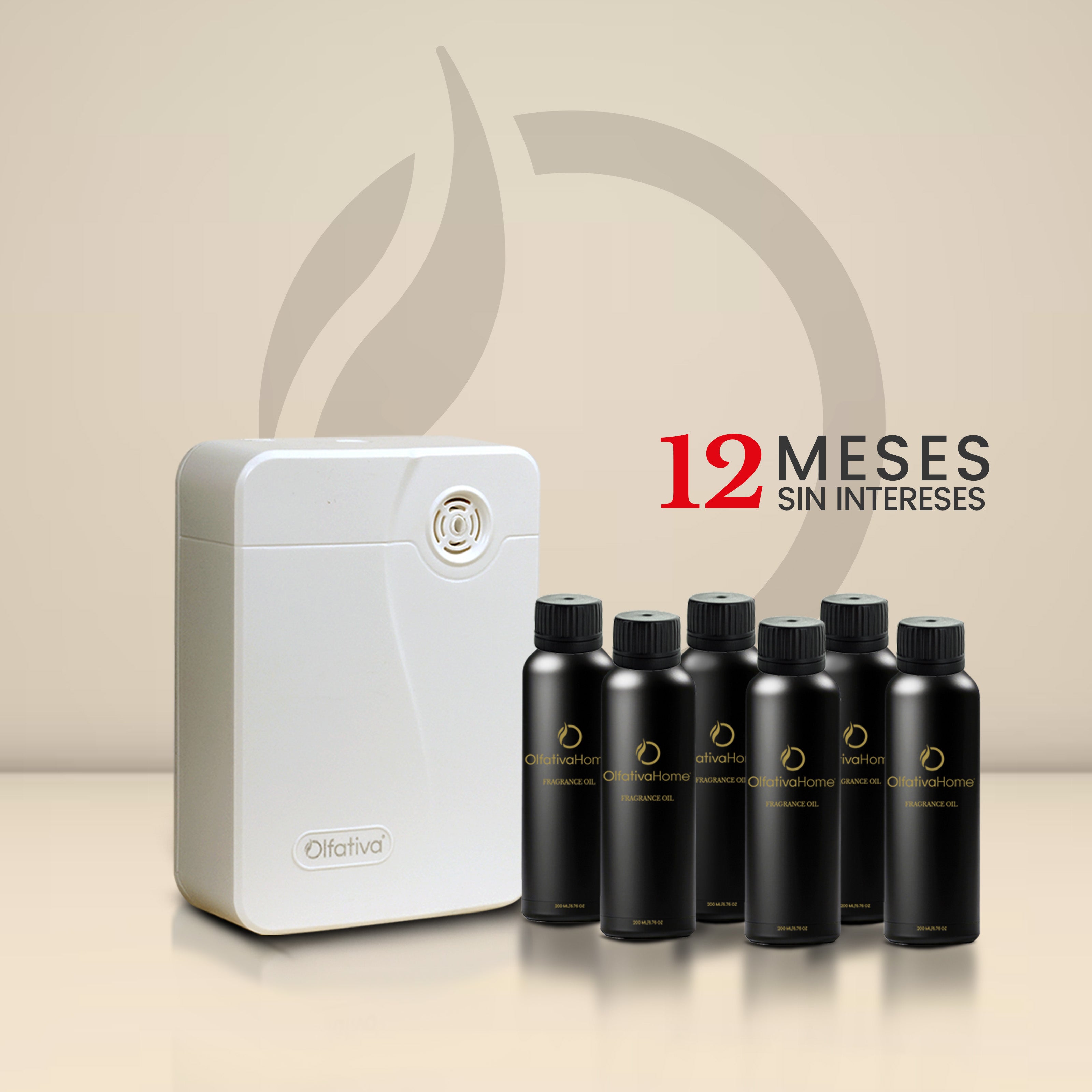 Difusor Fitz | Set Premium con 6 aromas de 200 ml + MSI
