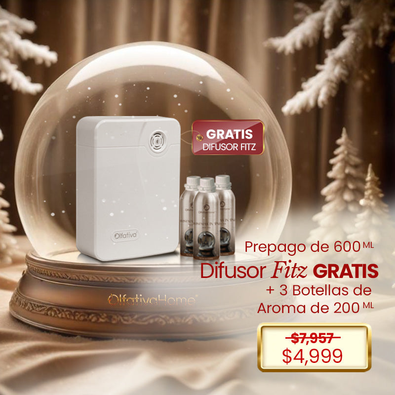 Difusor Fitz Gratis con prepago de 3 aromas BF24