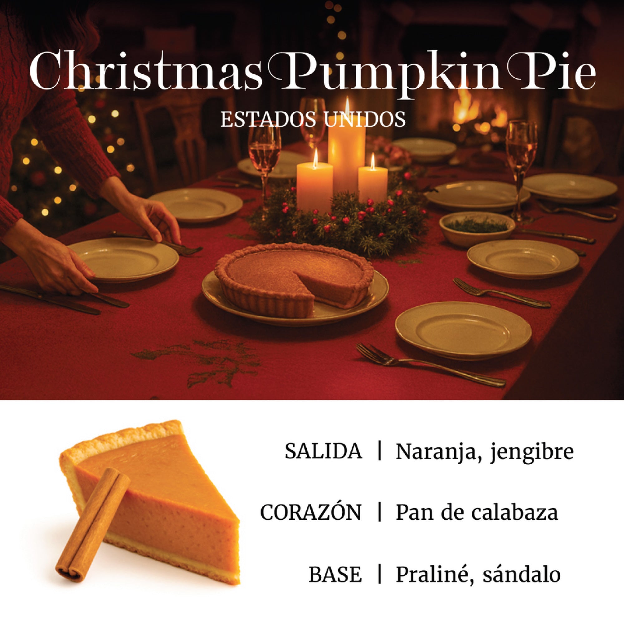 Aroma 100 ml Christmas Pumpkin Pie Gratis con Difusor con Suscripción