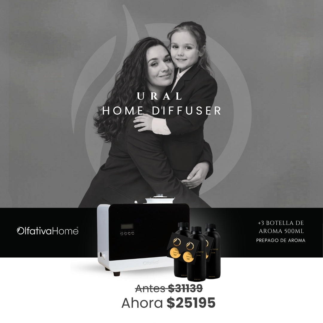 SET Difusor Ural A Precio Preferente Al adquirir Plan de Recarga (3 aromas de 500 ml)