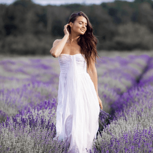 Aroma para auto Amelie (Lavanda Inglesa y Silvestre, Cedro Azul) - Olfativa Home