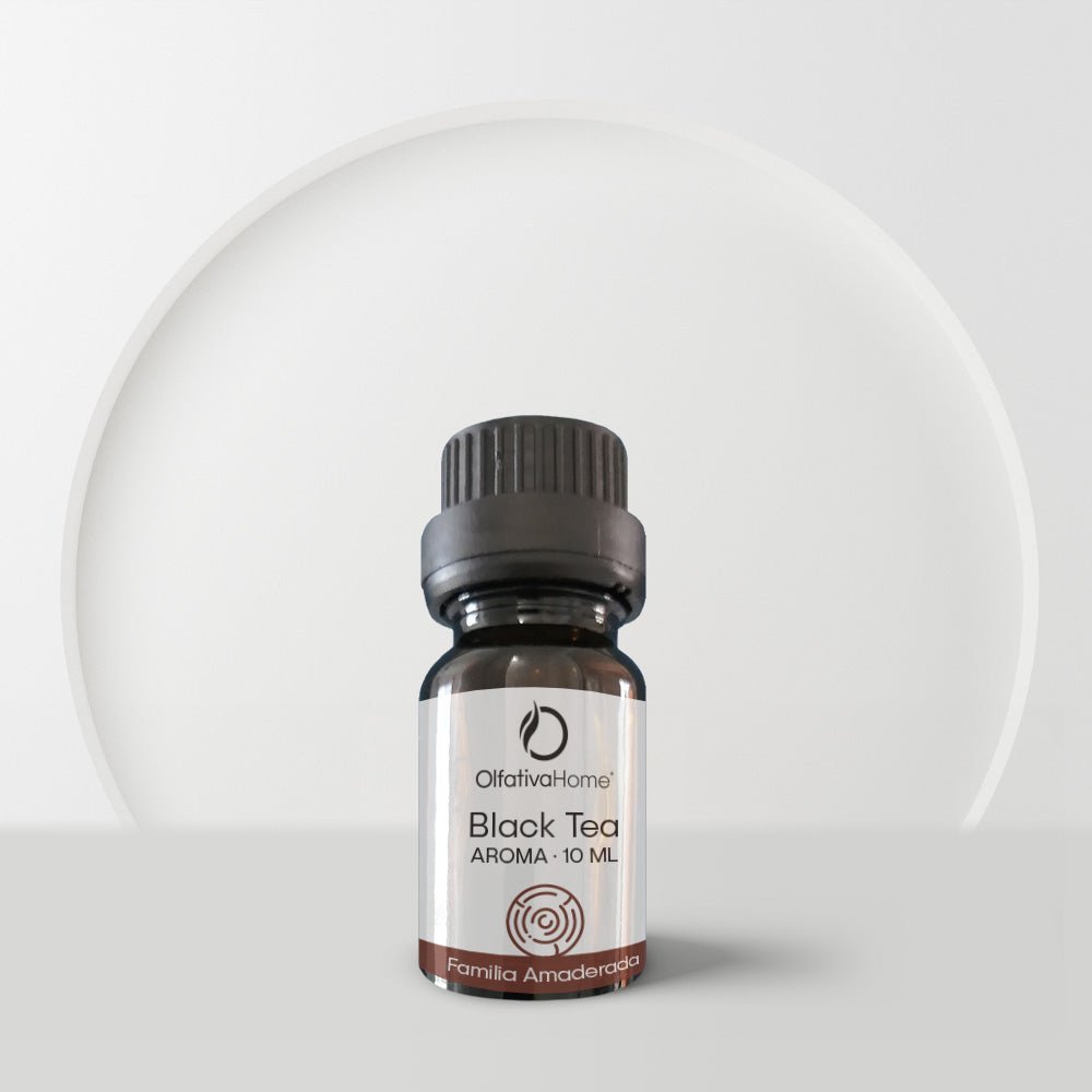 Aroma para auto Black Tea (Té Negro, Rosa Turca) - Olfativa Home Aroma