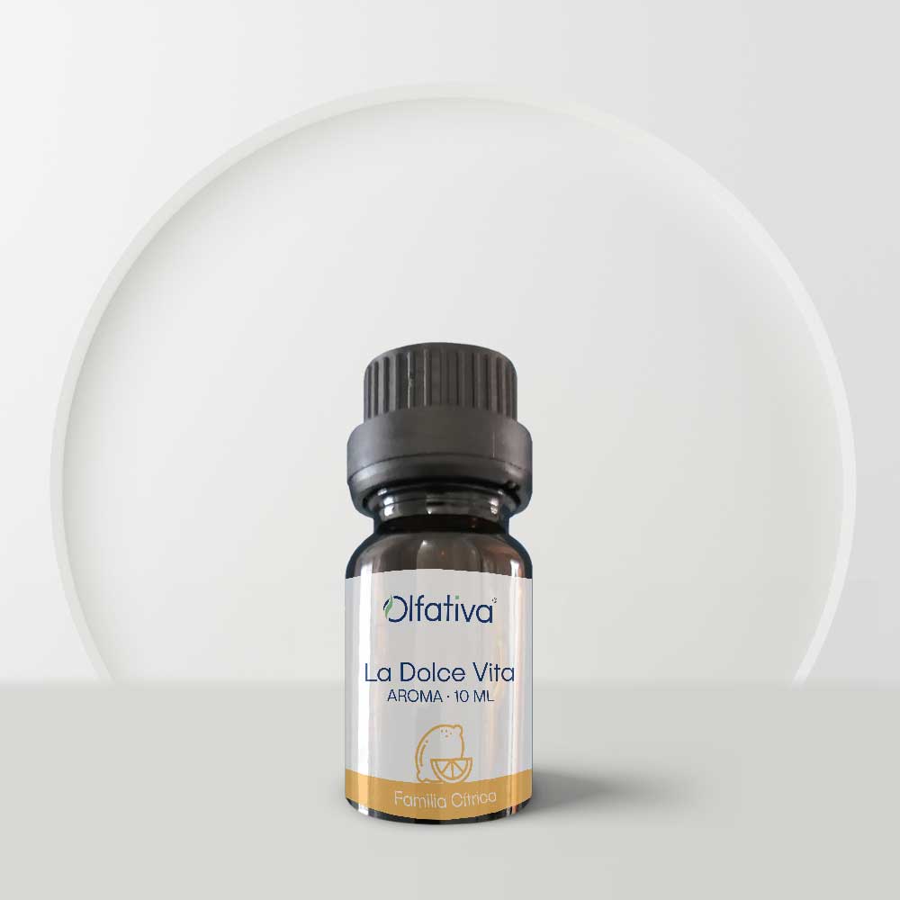 Aroma para auto La Dolce Vita (Almizcle y cítricos) - Olfativa Home