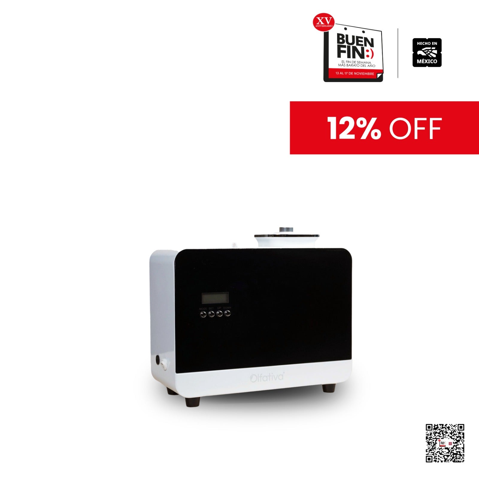 Difusor Ural + 200 ml de aroma GRATIS