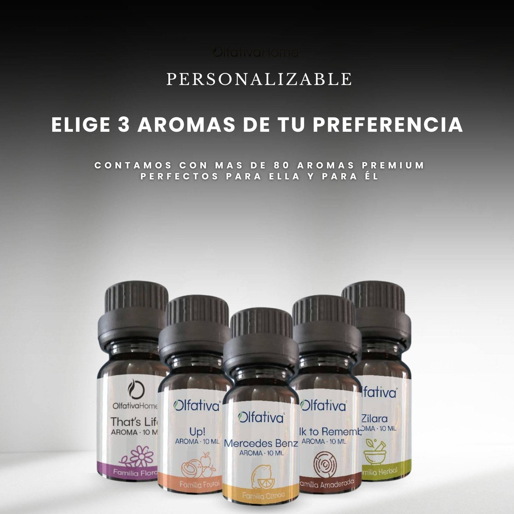 Kit Difusor Enzo & 3 fragancias de 10 ml al 20% de descuento - Olfativa Home