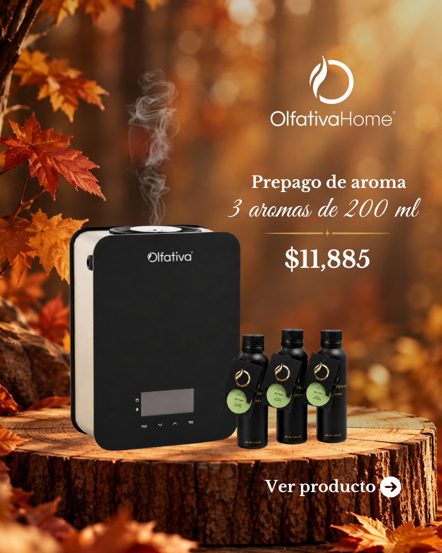 SET Difusor Aspen con prepago de 3 aromas de 200 ml - Otoño 2026