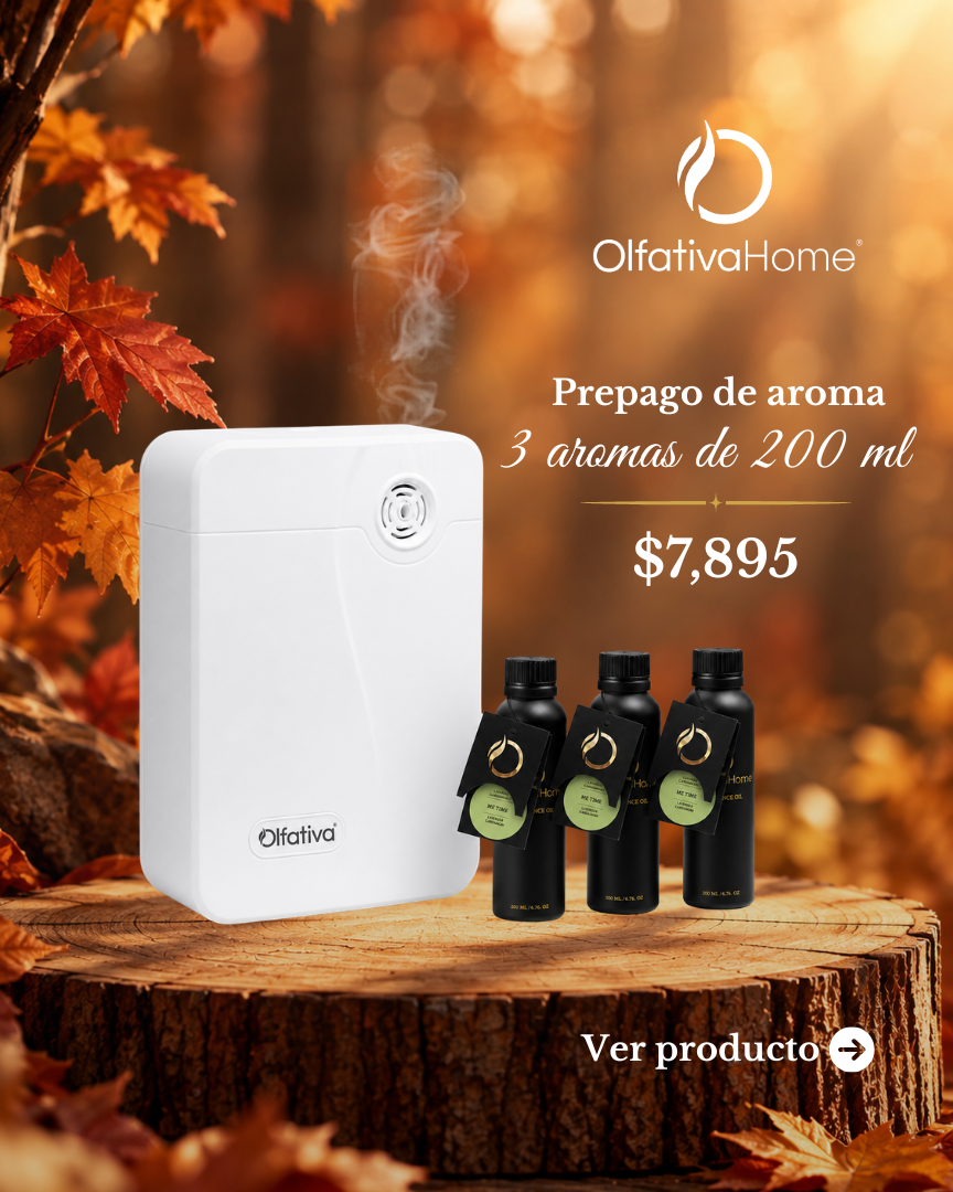 SET Difusor Fitz con prepago de 3 aromas de 200 ml - Otoño 2026