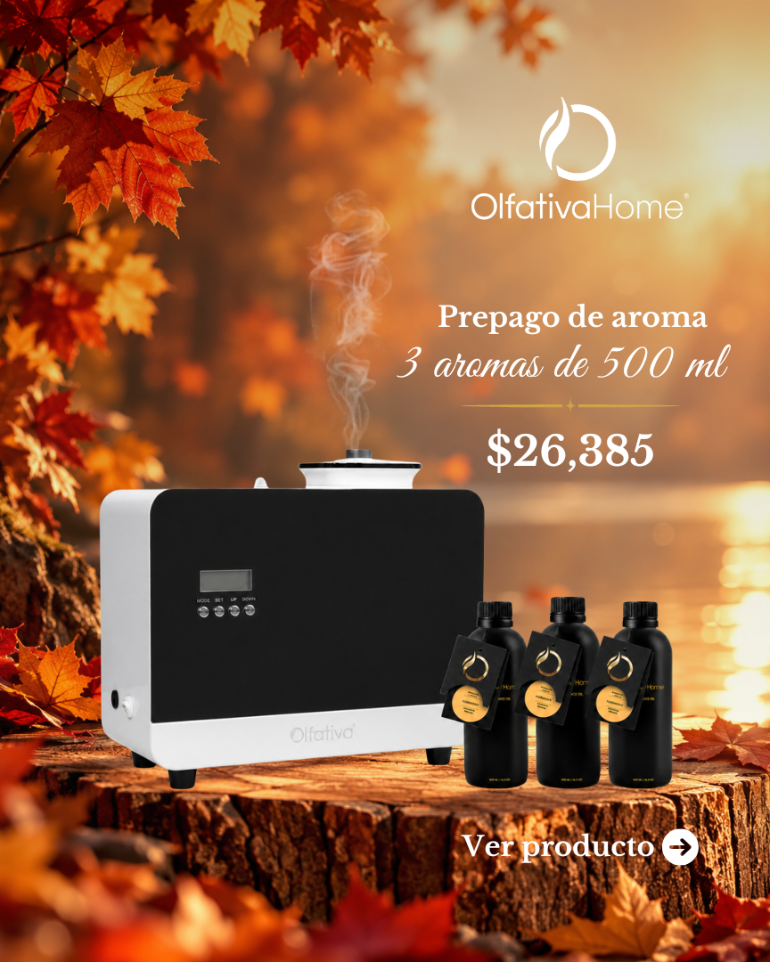 SET Difusor Ural con prepago de 3 aromas de 500 ml - Otoño 2026