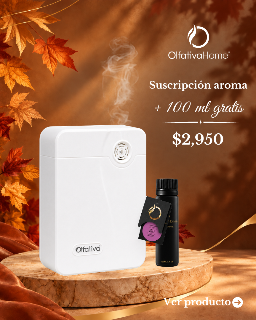 Difusor Fitz con suscripción de aroma + 100 ml gratis - Otoño 2026