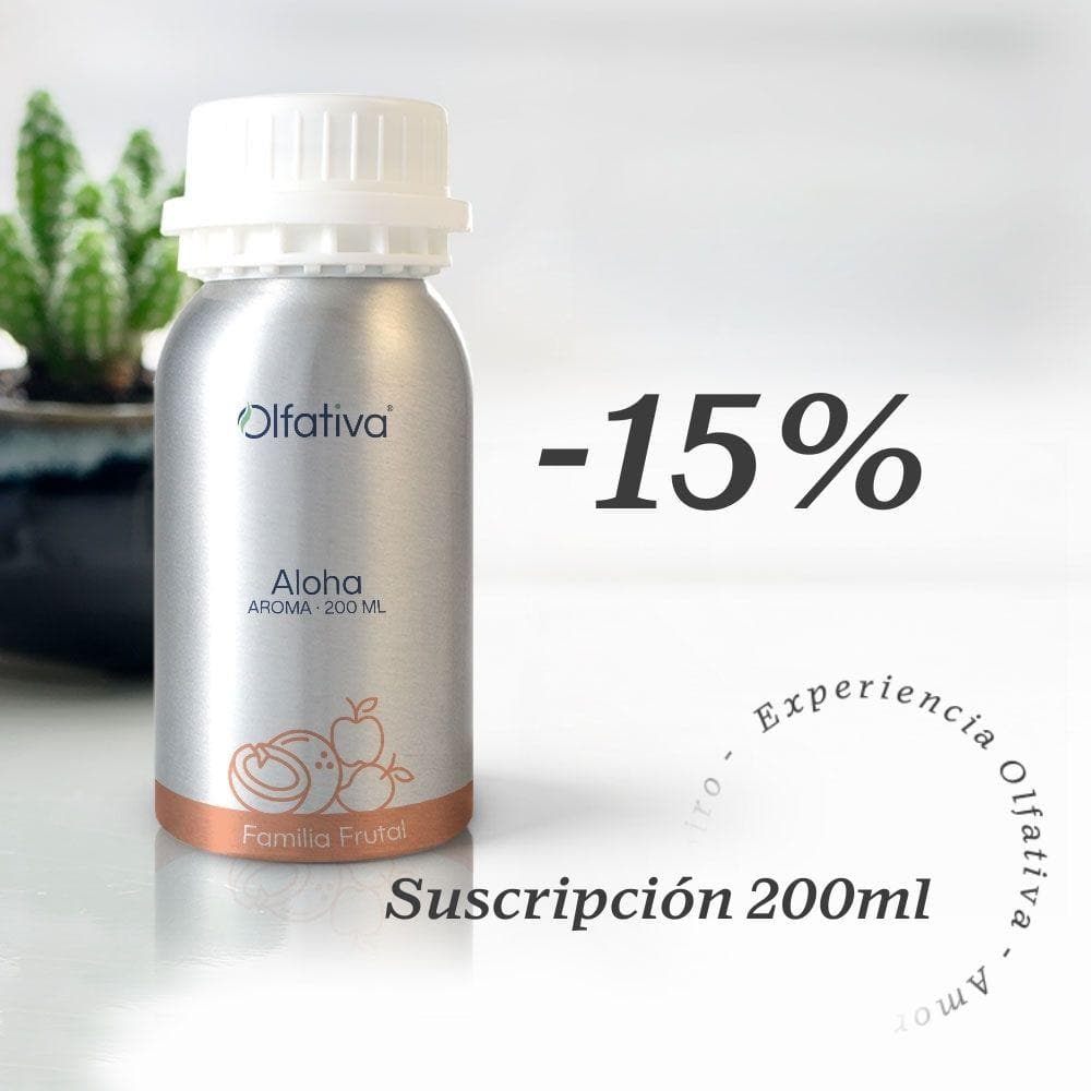 200 ml de aroma. Recibe mes con mes tu aroma favorito con un 15% de descuento + Envíos GRATIS - Olfativa Home Suscripción