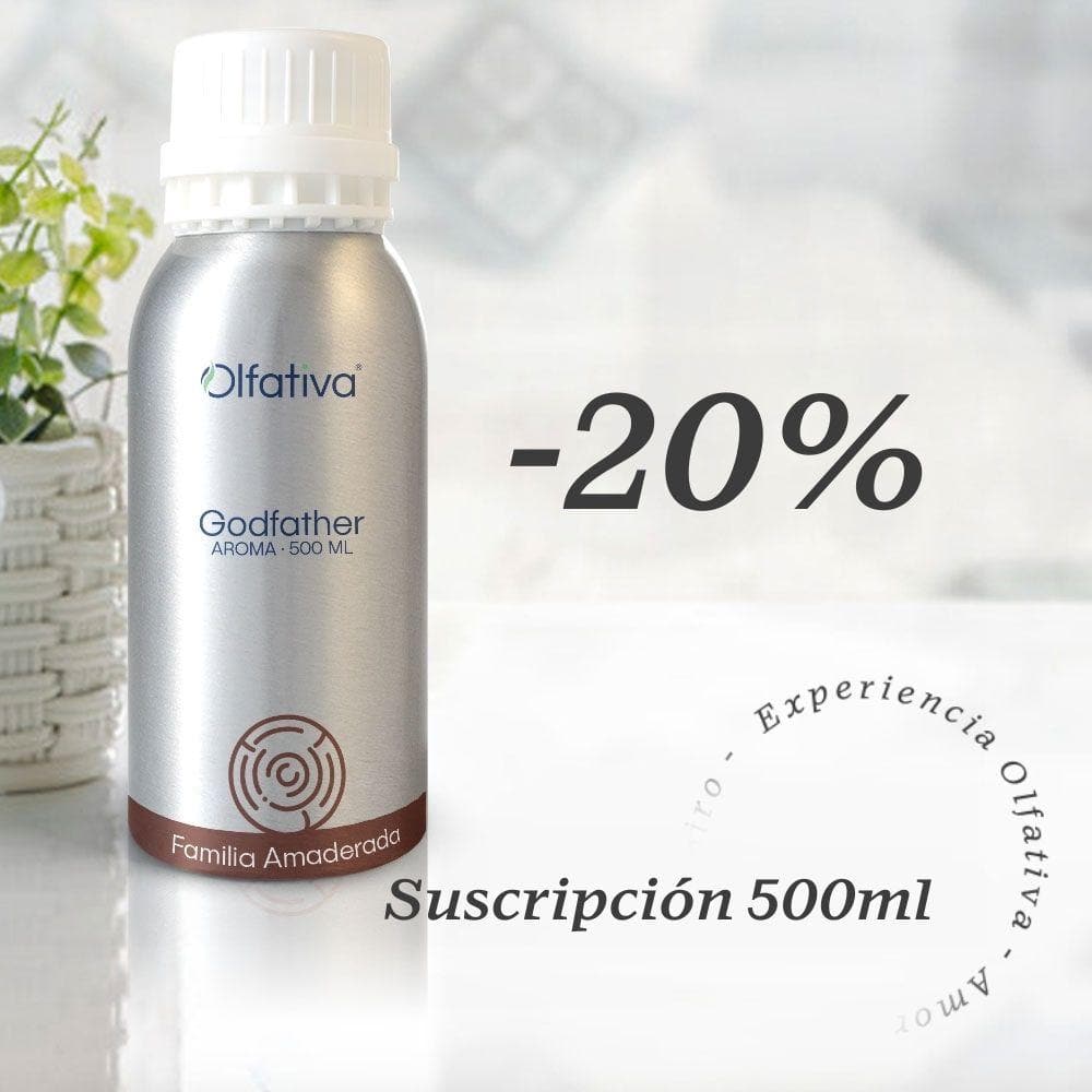 500 ml de aroma. Recibe mes con mes tu aroma favorito con un 20% de descuento + Envío GRATIS - Olfativa Home Suscripción