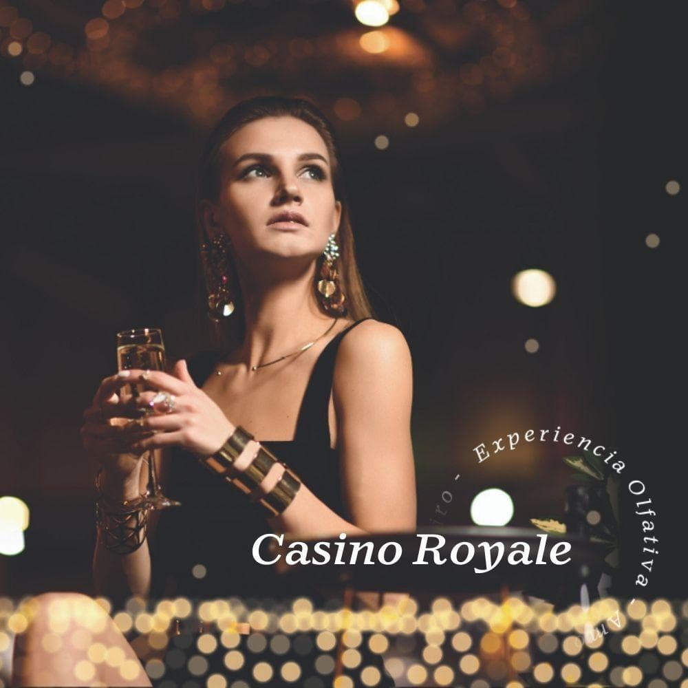 Aroma Casino Royale (Champagne y Akito Rosa) - Olfativa Home Aroma