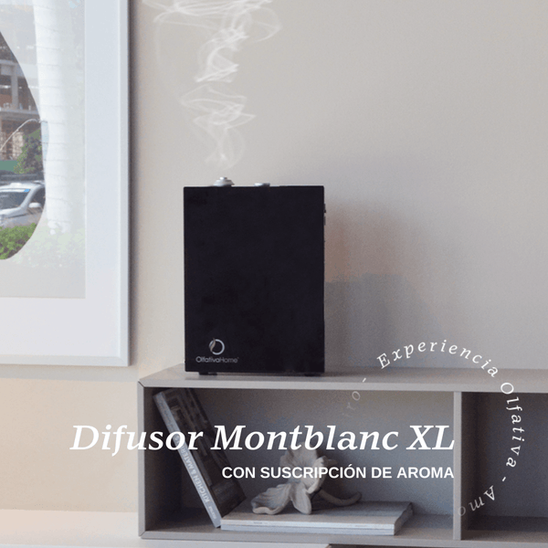 Difusor Montblanc XL con Suscripción de Aroma + 200 ml GRATIS