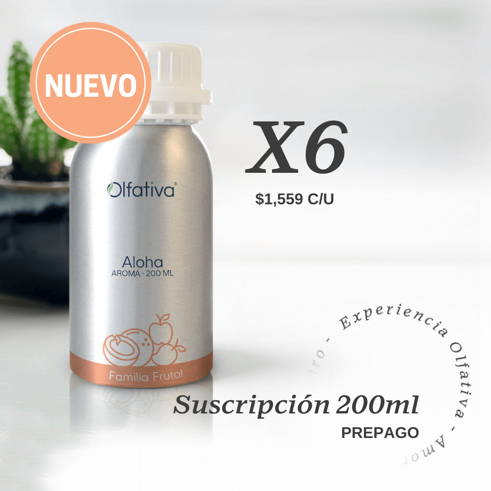 Suscripción 200 ml con prepago (6 recargas) + Envío GRATIS