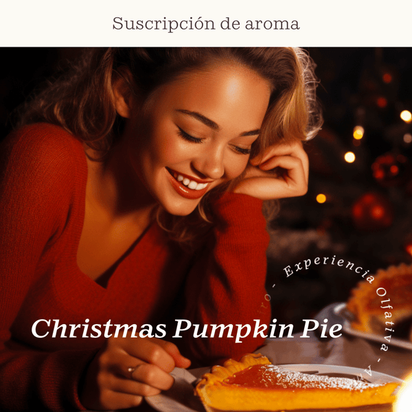 Suscripción Christmas Pumpkin Pie (Pan de Calabaza, Canela, Jengibre) - Olfativa Home Suscripción