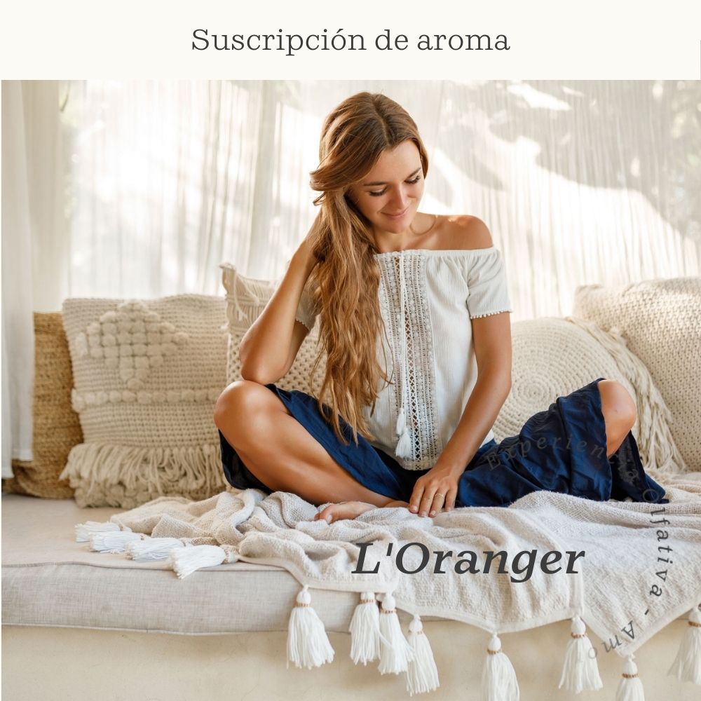 Suscripción L'Oranger (Flor de Naranja, Jazmín, Ámbar) - Olfativa Home Suscripción