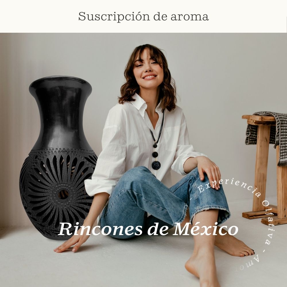 Suscripción Rincones de México (Barro Negro de Oaxaca, Vetiver) - Olfativa Home Suscripción